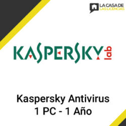 Kaspersky Anti-Virus - 1 PC (1 año)