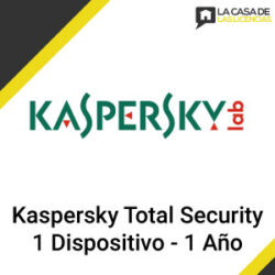 Kaspersky Total Security - 1 Dispositivo (1 año)