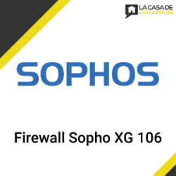 Firewall Sophos XG 106+ Licencia TotalProtect plus