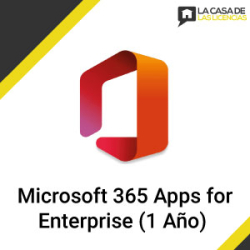 Microsoft 365 Apps for Enterprise (1 año)