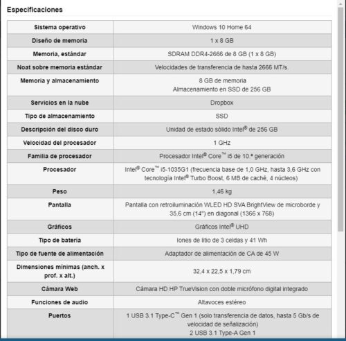 HP - Notebook - 14 - Imagen 2