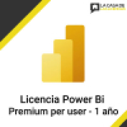 Licencia Power BI pro - 1 año