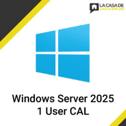 Windows Server 2025 - 1 User CAL